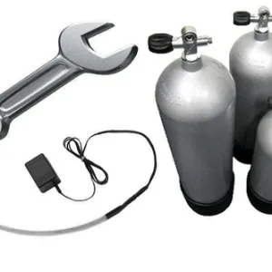 Visual Twinset Diving Cylinder Test